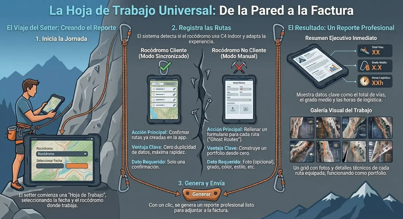 Esquema de la Hoja de Trabajo Universal